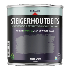 Steigerhoutbeits Antraciet, 750 ml