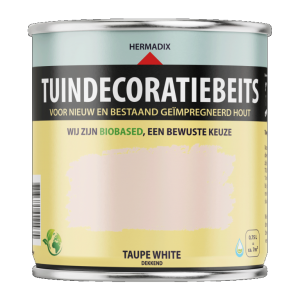 Tuindecoratiebeits dekkend 717 Taupe White, 750 ml