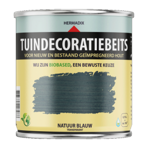 Tuindecoratiebeits transparant 764 Natuur Blauw, 750 ml