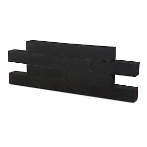 Lineablock Small 12x12x60 cm Black
