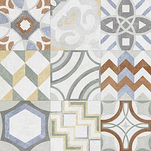 GeoCeramica Porto 60x60x4 cm Mix - per st