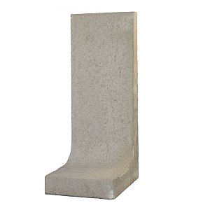 L-elementen H100xB40xD50 cm grijs - per st