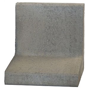 L-elementen H40xB40xD40 cm grijs - per st