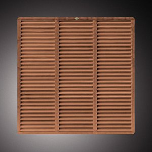 C103385  Bangkirai scherm lamel excellent 180x180 cm