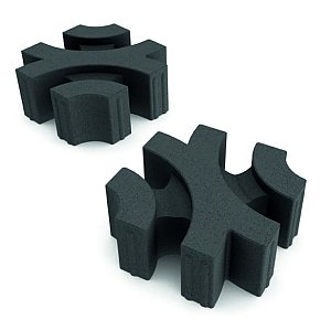 Virage 30x30x12 cm Black - per 9 st.