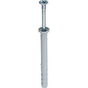 Plug woodies Kew Slagplug Verzonken kraag 8x120 Verzinkt (per stuk)