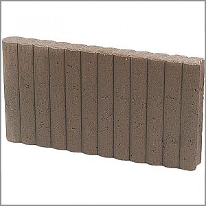 Rondoband 6x25x50 cm Bruin