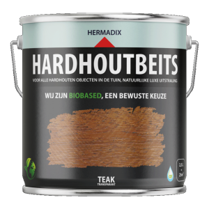 Hardhoutbeits 466 Teak 2500 ml