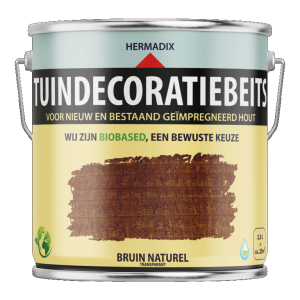 Tuindecoratiebeits transparant 766 Bruin Naturel, 2500 ml