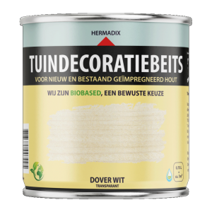 Tuindecoratiebeits transparant 765 Dover Wit, 750 ml