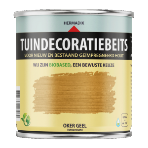 Tuindecoratiebeits transparant 762 Oker Geel, 750 ml