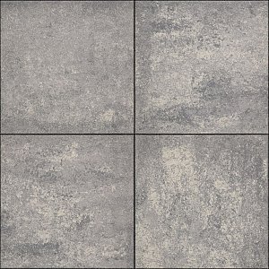 Trippel T 60x60x4 cm Grezza nuance - per 6 st