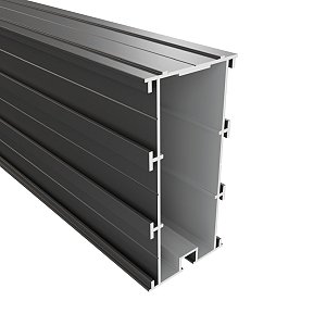 StructurAL Alu 60x120mm L-400cm RAL9005