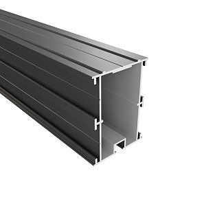 StructurAL Alu 60x80mm L-400cm RAL9005