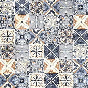 GeoCeramica DueDecora 60x60x4 cm Multicolor - per st
