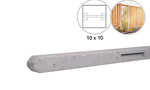 Betonpaal Stampbeton