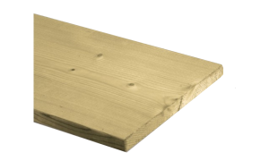 C103034-300 Vurenhouten plank  18x195x3000 mm Op=Op