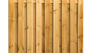 Actiescherm Mick Grenen 180x180 cm 19 planks betonsysteem