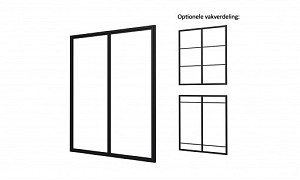 Industriele glaswanden