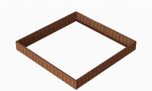 Module Bloembak / Keerwand