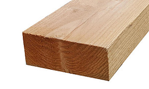 W31441 Douglas fijnbezaagde gording 75x175x4000 mm, onbehandeld** +