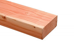 W1009221 Douglas Gording Geschaafd 45x160x5000 mm onbehandeld** +