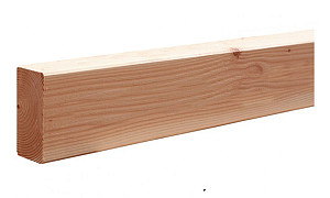 W31486 Douglas geschaafde gording 65x140x5000 mm, onbehandeld** +