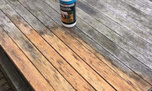 Cleaning wood