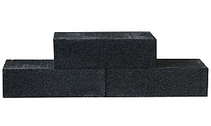 Geocolor stapelblok 15x15x60 cm Solid Black - Per st