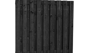 Zwart gedompeld Recht