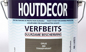 Houtdecor Verfbeits (transparant) 660 Transparant Grijs, 2500 ml