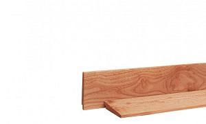 W1060140 Douglas Zweeds rabat 1 zijde geschaafd  1 zijde fijnbezaagd 11-27x195x3000 mm  onbehandeld