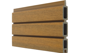 Restpartij 8 stuks WPC Boston fence board Modern Old Teak 21x150x1780 mm FSC-100% OUDE KLEUR