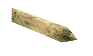 C103198 Vurenhouten ronde paal gepunt Ø 60x400 mm