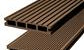 Opruiming Composiet Loopdekdeel fijne ribbel 25x146x4000 Bruin Op=Op